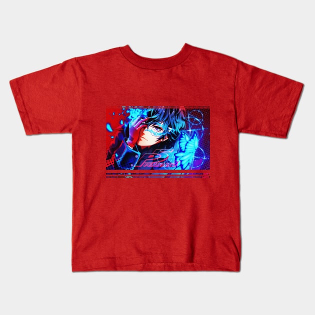 Persona 5 Kids T-Shirt by AnGo